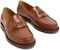 (W) Gucci Loafer Kulit Rendah 'Coklat' 73867617X002535