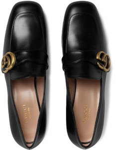 (W) Mocasines de Cuero Gucci con Doble G 'Negro' 602496-C9D00-1000 Lookbook (W) Mocasines de Cuero Gucci con Doble G 'Negro' 602496-C9D00-1000