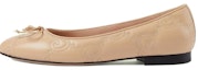 Buy (W) Gucci Kulit Kasut Slip-On Bertumit Rendah 'Ballet Beige' 703689-BKO60-9910