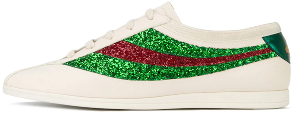 (W) Gucci Leder Low-Top Sneaker ''Weiß Grün Rot'' 483266-BXOO0-9065 Buy (W) Gucci Leder Low-Top Sneaker ''Weiß Grün Rot'' 483266-BXOO0-9065
