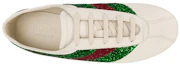Lookbook (W) Gucci Leder Low-Top Sneaker ''Weiß Grün Rot'' 483266-BXOO0-9065