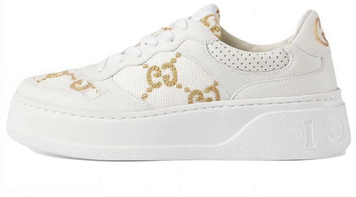 (Women) Gucci Leather Low Top Lace-up Sneakers 'White' 670408-AACXG-9059 Buy (Women) Gucci Leather Low Top Lace-up Sneakers 'White' 670408-AACXG-9059