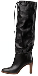 GUCCI古馳 皮革 時尚休閒 高筒靴 8.5cm 女款 黑 Buy GUCCI古馳 皮革 時尚休閒 高筒靴 8.5cm 女款 黑