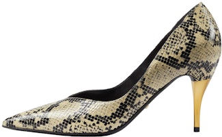 (W) グッチ レザー ミッドヒール スリッポン ベージュ/ブラック 716687-UVE00-9719 Buy (W) グッチ レザー ミッドヒール スリッポン ベージュ/ブラック 716687-UVE00-9719