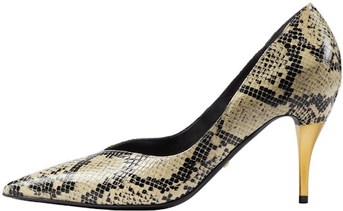 (W) Gucci Cuero Tacón Medio Mocasín 'Beige Negro' 716687-UVE00-9719 Buy (W) Gucci Cuero Tacón Medio Mocasín 'Beige Negro' 716687-UVE00-9719