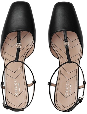 (Women) Gucci Leather Mule 'Black Buckle' 723446-BKO00-1000 Lookbook (Women) Gucci Leather Mule 'Black Buckle' 723446-BKO00-1000