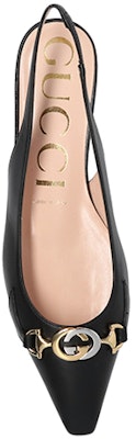 (Women) Gucci Leather Mule 'Black Logo' 626725-DMBT0-1000 Lookbook (Women) Gucci Leather Mule 'Black Logo' 626725-DMBT0-1000