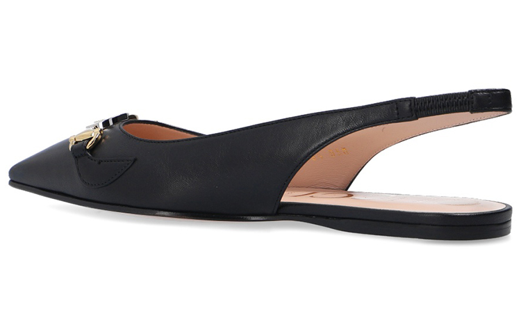 Shop (W) 구찌 블랙 로고 레더 뮬 (Gucci Black Logo Leather Mule) 626725-DMBT0-1000