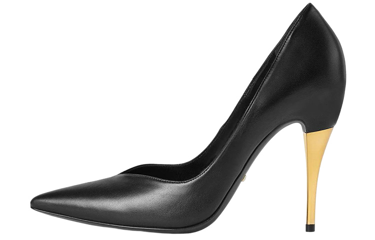 (Women) Gucci Leather Mule 'Black Stiletto' 715145-BKO00-1000