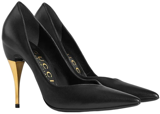 (Women) Gucci Leather Mule 'Black Stiletto' 715145-BKO00-1000 Order (Women) Gucci Leather Mule 'Black Stiletto' 715145-BKO00-1000