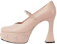 Buy (Women) Gucci Leather Mule 'Pink Chunky Heel' 740602-C9D00-6705