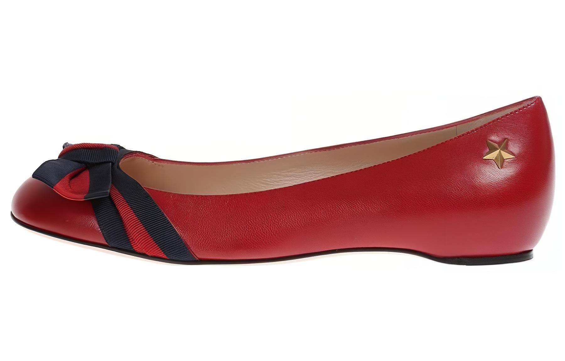 (Women) Gucci Leather Mule 'Red' 432045-CQXS0-6488