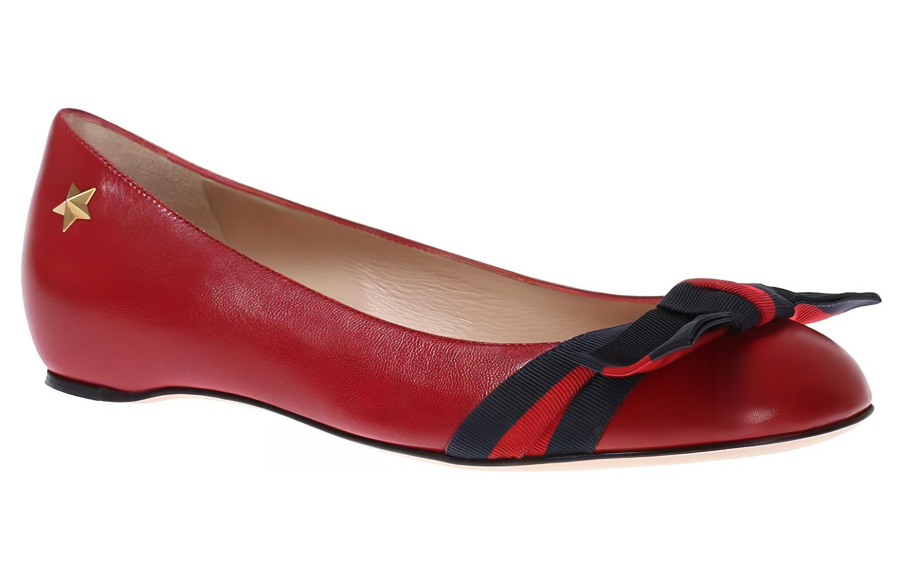 Order (W) Gucci Sandal Kulit 'Merah' 432045-CQXS0-6488