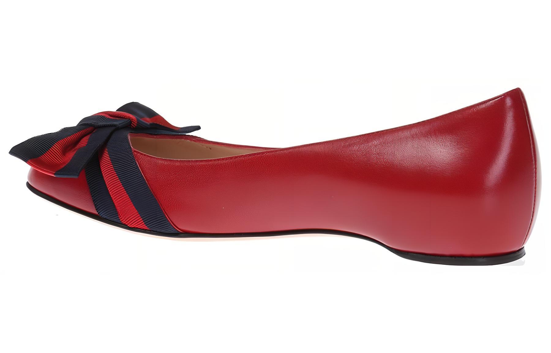 Lookbook (W) Gucci Sandal Kulit 'Merah' 432045-CQXS0-6488