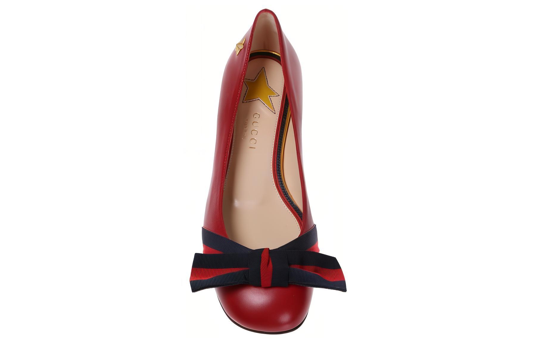 Shop (W) Mule en Cuir Gucci ''Rouge'' 432045-CQXS0-6488