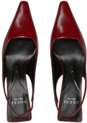 (Women) Gucci Leather Mule Pumps 'Deep Red' 764192-CLG30-6638 Lookbook (Women) Gucci Leather Mule Pumps 'Deep Red' 764192-CLG30-6638