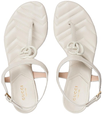 (Women) Gucci Leather Open-Toe Buckle Slide 'White Fashion' 739175-BKO00-9049 Lookbook (Women) Gucci Leather Open-Toe Buckle Slide 'White Fashion' 739175-BKO00-9049