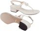 Purchase (W) Gucci Leather Slide Terbuka Tapak Bertali 'Fesyen Putih' 739175-BKO00-9049