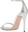 Order (W) Sandal Hak Tinggi Terbuka Gucci Kulit 'Silver' 551213-B8B00-8106