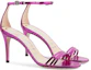 Lookbook (W) Sandali Aperti con Tacco Alto in Pelle Gucci ''Viola Rosso'' 551213-B8B00-5600