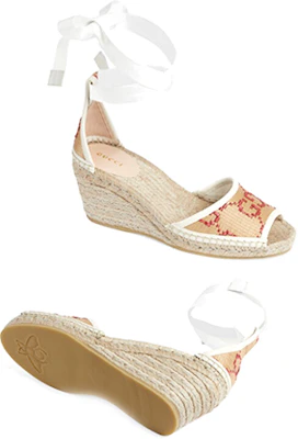 (W) Sandales à Lacets Gucci en Cuir à Bout Ouvert ''Beige'' 741416-FABVI-9550 Purchase (W) Sandales à Lacets Gucci en Cuir à Bout Ouvert ''Beige'' 741416-FABVI-9550