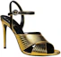 Lookbook (W) Gucci Leren Open-Teen Sandalen ''Elegant Goud'' 626718-BJ8S0-8093