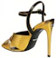 Shop (W) Gucci Leren Open-Teen Sandalen ''Elegant Goud'' 626718-BJ8S0-8093