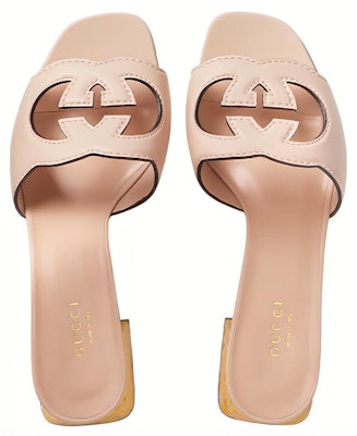 (Women) Gucci Leather Open-Toe Slide 'Pink' 694450-US000-6705 Order (Women) Gucci Leather Open-Toe Slide 'Pink' 694450-US000-6705