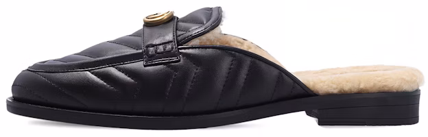 (Women) Gucci Leather Open-Toe Slip-On Mules 'Black Fashion' 670400-0CGG0-1061 (Women) Gucci Leather Open-Toe Slip-On Mules 'Black Fashion' 670400-0CGG0-1061