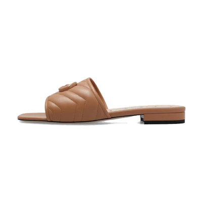 (W) Gucci GG Slides 'Beige'