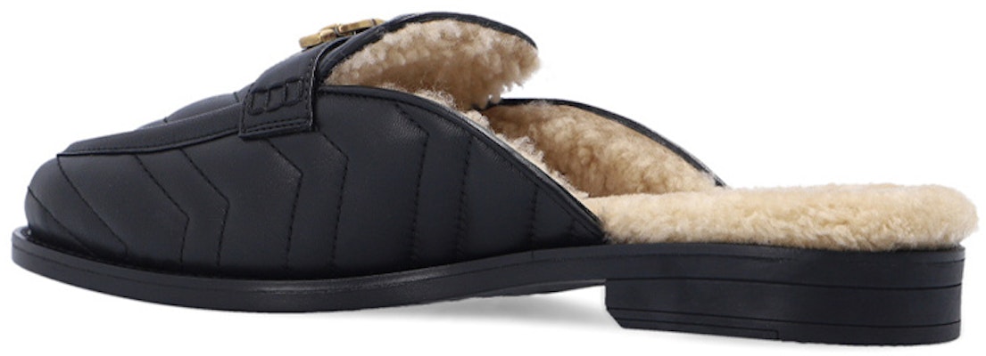 (W) Gucci Slip-On Mules Kulit Jempol Terbuka 'Black Fashion' 670400-0CGG0-1061 Lookbook (W) Gucci Slip-On Mules Kulit Jempol Terbuka 'Black Fashion' 670400-0CGG0-1061