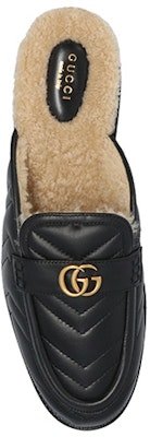 (W) Gucci Slip-On Mules Kulit Jempol Terbuka 'Black Fashion' 670400-0CGG0-1061 Shop (W) Gucci Slip-On Mules Kulit Jempol Terbuka 'Black Fashion' 670400-0CGG0-1061
