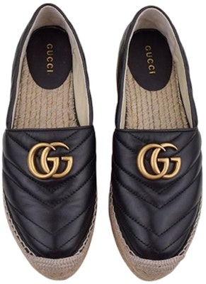(Women) Gucci Leather Platform 'Black Logo' 551884-BK000-1000 Purchase (Women) Gucci Leather Platform 'Black Logo' 551884-BK000-1000