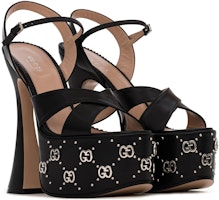 (W) Sandalias Gucci Interlocking G Negro con Tachuelas 719843-C9D00-1000 Lookbook (W) Sandalias Gucci Interlocking G Negro con Tachuelas 719843-C9D00-1000