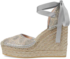 (Women) Gucci Leather Platform Slide 'Silver' 623146-2AW20-1091 (Women) Gucci Leather Platform Slide 'Silver' 623146-2AW20-1091