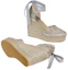 Shop (W) Gucci Leder Plateau Sandale ''Silber'' 623146-2AW20-1091