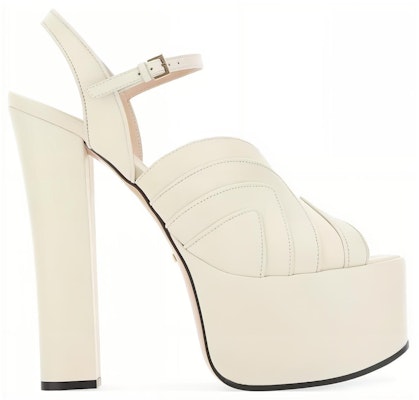 (Women) Gucci Leather Platform Slide 'White' 699424-C9D00-9022 Order (Women) Gucci Leather Platform Slide 'White' 699424-C9D00-9022