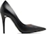 (W) Gucci Tumit Tinggi Kulit Runcing Slip-On Stiletto 'Hitam' 738682-C9D00-1000