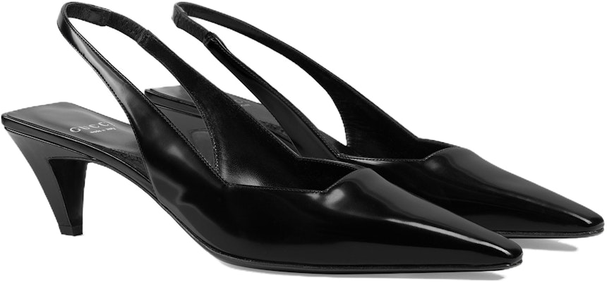 (Women) Gucci Leather Pointed Toe Slip-On Stiletto 'Black' 764192-CLG30-1000 Lookbook (Women) Gucci Leather Pointed Toe Slip-On Stiletto 'Black' 764192-CLG30-1000