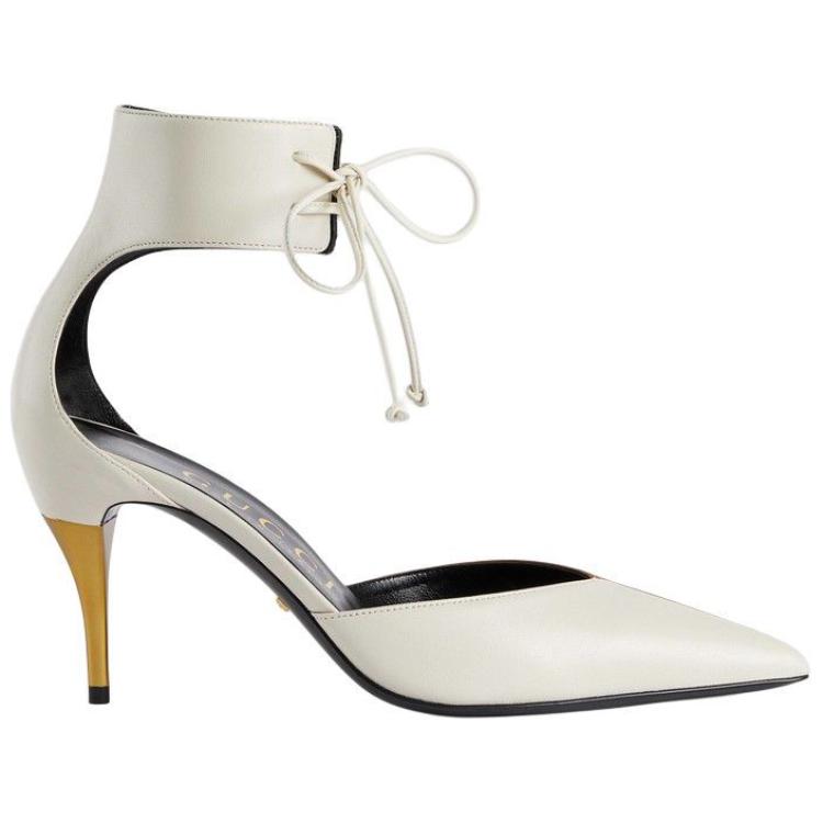 Order (Women) Gucci Leather Pointed Toe Stiletto 'Beige' 721120-BKO60-9057
