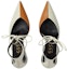 Purchase (W) Gucci Kulit Tumit Tinggi Runcing 'Beige' 721120-BKO60-9057