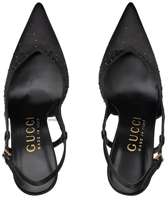 (Women) Gucci Leather Pointed Toe Stiletto 'Black' 762377-KND90-1000 Shop (Women) Gucci Leather Pointed Toe Stiletto 'Black' 762377-KND90-1000