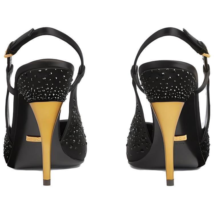 Purchase GUCCI古馳 皮革 尖頭百搭 細跟 高筒鞋 女款 黑色