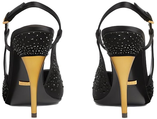 (Women) Gucci Leather Pointed Toe Stiletto 'Black' 762377-KND90-1000 Purchase (Women) Gucci Leather Pointed Toe Stiletto 'Black' 762377-KND90-1000