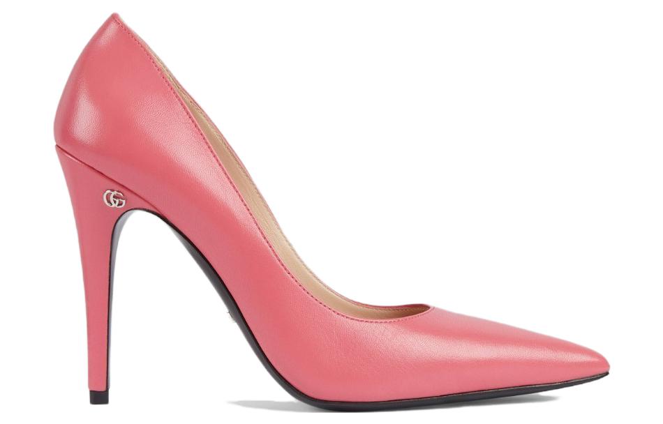 Order (Women) Gucci Leather Pointed Toe Stiletto 'Pink' 738682-C9D00-6627