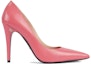 Order (W) グッチ レザー ポインテッドトゥ ピンヒール (ピンク) 738682-C9D00-6627