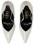 Shop (Women) Gucci Leather Pointed Toe Stiletto 'White' 715145-BKO00-9049