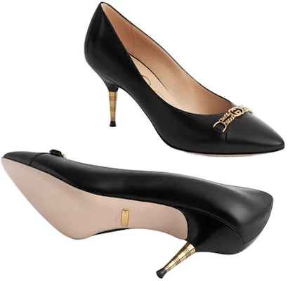 (W) Gucci Décolleté in Pelle ''Nero'' 674858-C9D00-1000 Shop (W) Gucci Décolleté in Pelle ''Nero'' 674858-C9D00-1000