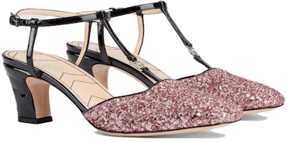 (W) Gucci Kasut Tumit Kulit 'Pink Buckle' 753526-FACCC-5846 Order (W) Gucci Kasut Tumit Kulit 'Pink Buckle' 753526-FACCC-5846