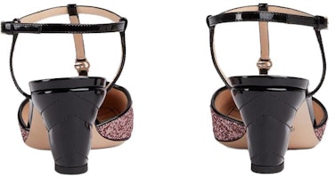 (W) Gucci Kasut Tumit Kulit 'Pink Buckle' 753526-FACCC-5846 Shop (W) Gucci Kasut Tumit Kulit 'Pink Buckle' 753526-FACCC-5846